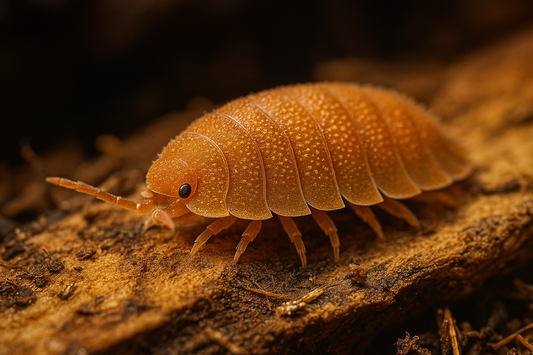 🟠 Powder Orange Isopods (Porcellionides pruinosus)